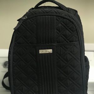 Vera Bradley Black diaper backpack